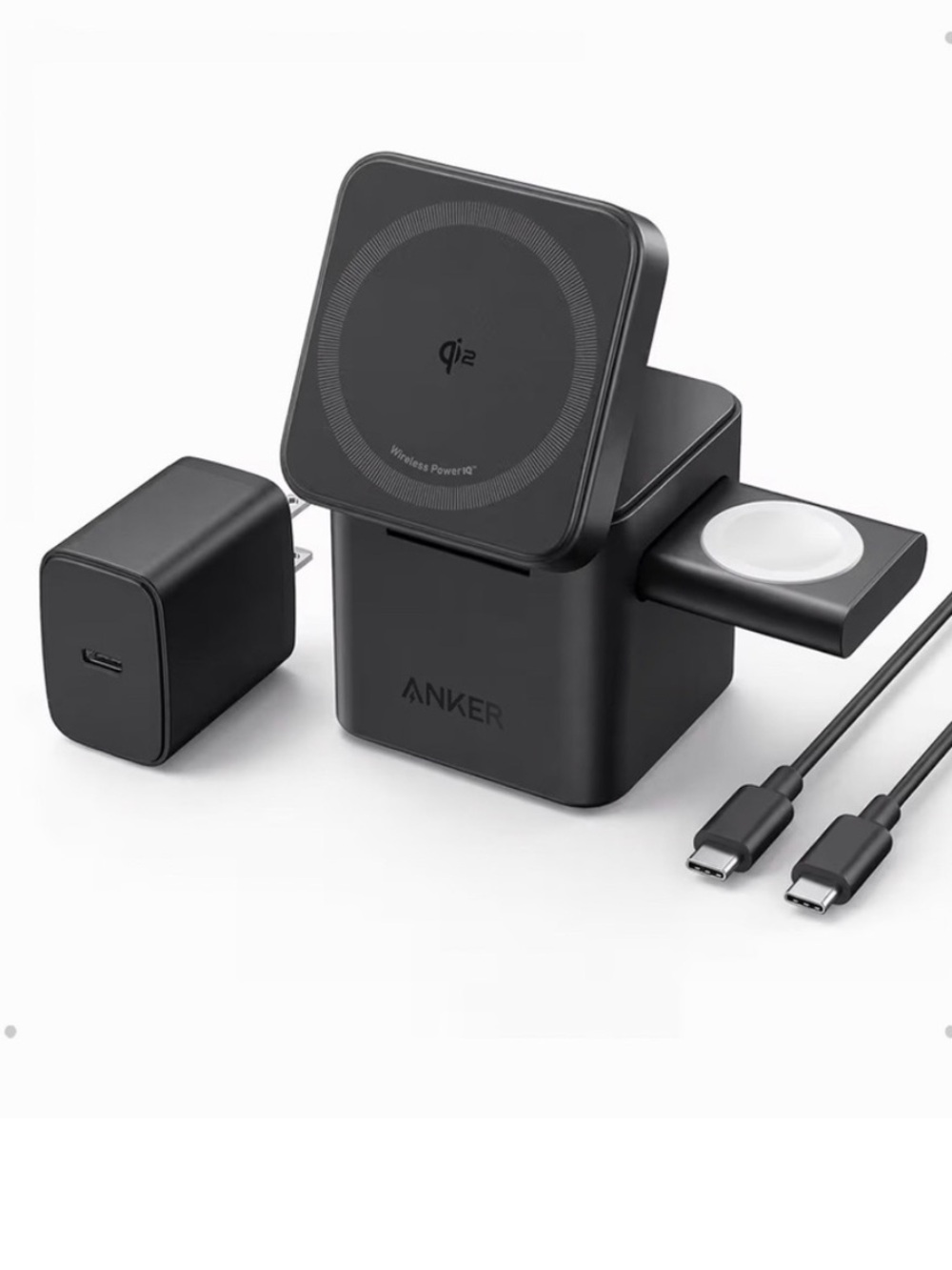 Anker 3-in-1 Foldable MagSafe Qi2 Charging Station -